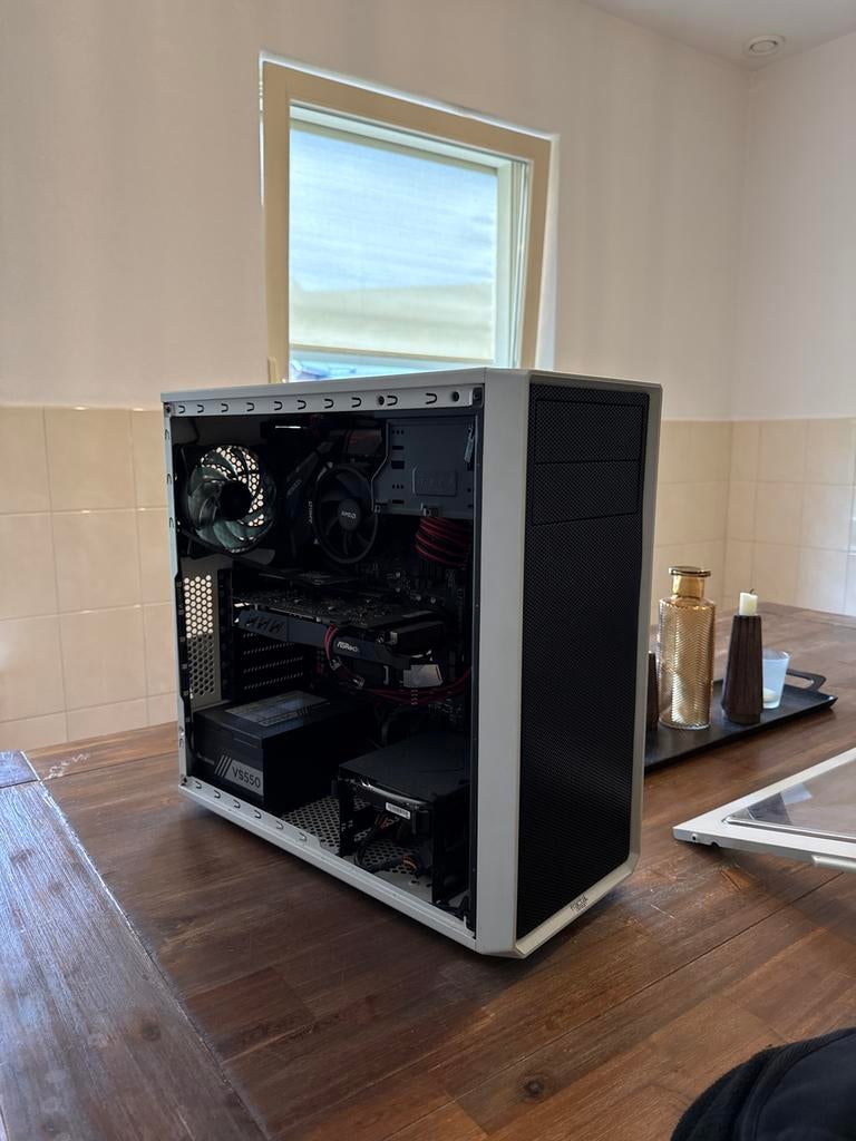 Game PC Amd Ryzen 5 2600 met Rx580 8GB 1TB m2 ssd, Gebruikt, Minder dan 4 GB, Ophalen of Verzenden, Gaming