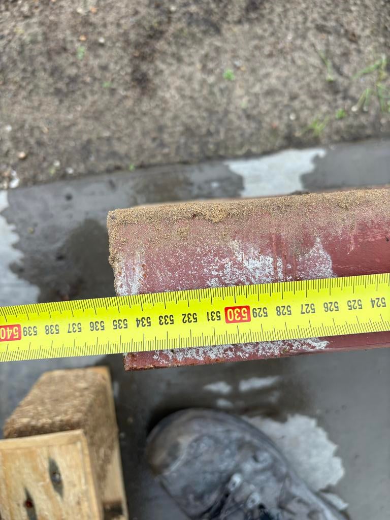 Stalen balk 535x18x7 cm, Doe-het-zelf en Verbouw, Metalen, Ophalen, Nieuw, IJzer