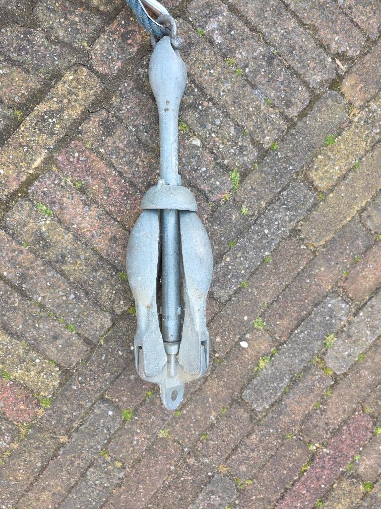 Klap anker, Ophalen, Gebruikt, Ankeren en Afmeren, Zeilboot of Motorboot