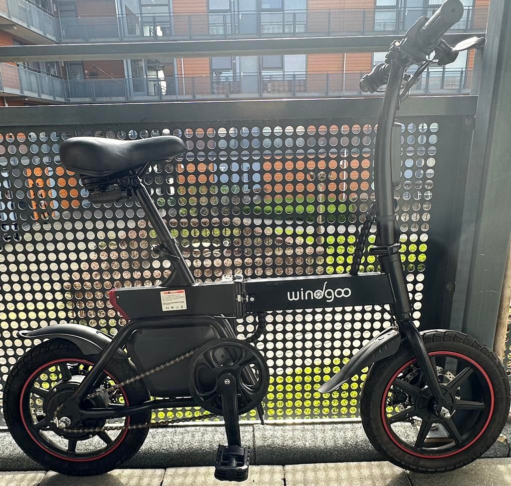 Windgoo B20 Elektrische vouwfiets ( 1,5 jaar oud ), Fietsen en Brommers, Fietsen | Vouwfietsen, Ophalen, Zo goed als nieuw
