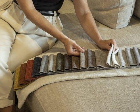 Gelderland 6400 3-Zits Bank – Stoffeer naar wens €2.899, 75 tot 100 cm, Ophalen of Verzenden, Rechte bank, Bankstel Bank Zetels Sofa Hoekbank Design bank