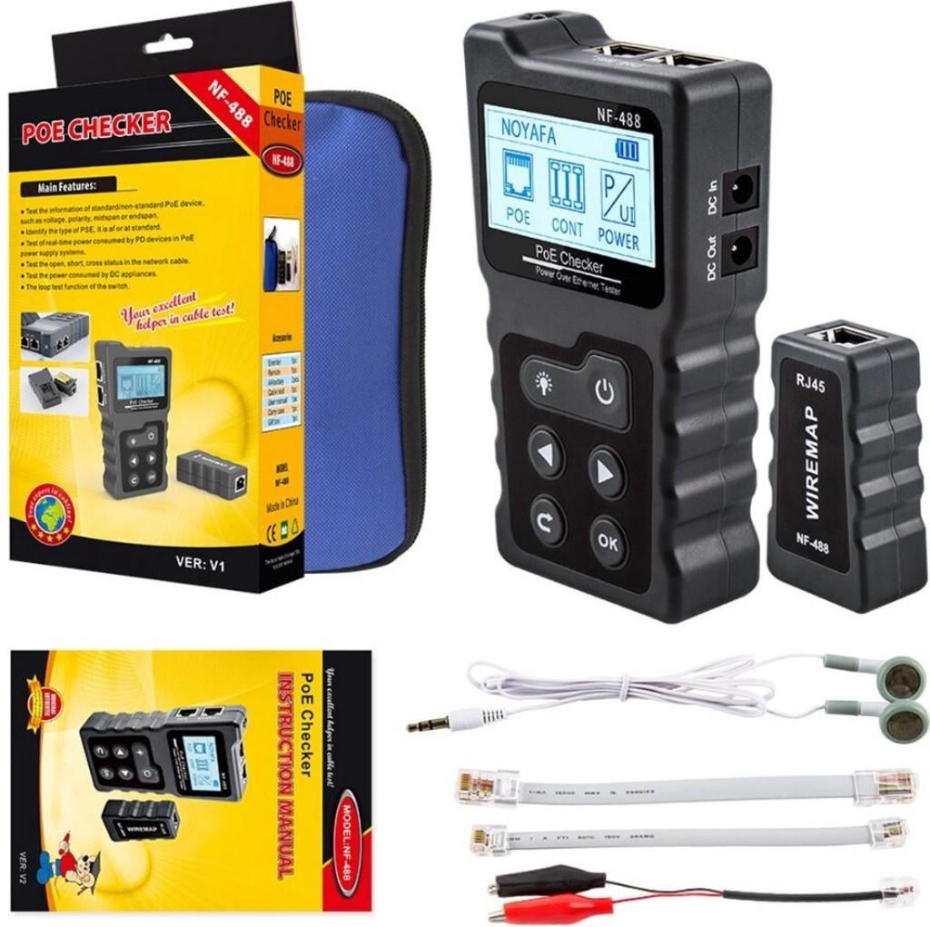 Netwerktester/UTP Tester/PoE Checker NIEUW, Verzenden, Nieuw