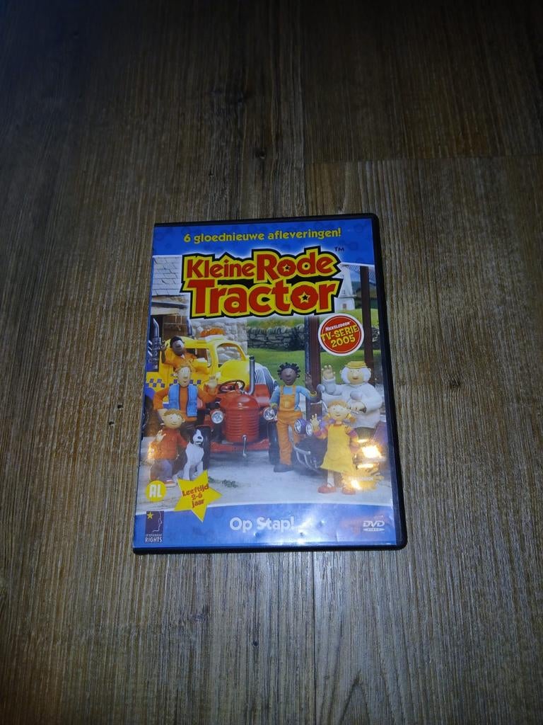 Kleine Rode Tractor - Op Stap! DVD, Gebruikt, Alle leeftijden, Ophalen of Verzenden, Dieren
