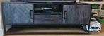 Zwart mango houten tv-meubel, Ophalen, Zo goed als nieuw, 25 tot 50 cm, Minder dan 100 cm