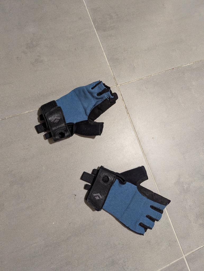 Black Diamond Zekerhandschoenen, Ophalen, Zo goed als nieuw, Klimsport-accessoire