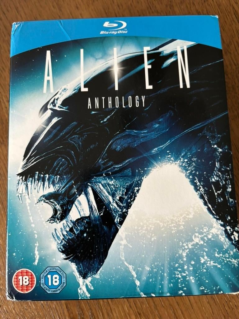 Alien anthology blu ray, Cd's en Dvd's, Blu-ray, Ophalen of Verzenden, Zo goed als nieuw