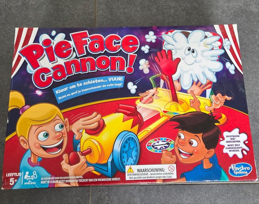 pie face cannon 1x gebruikt. Zo goed als nieuw, Ophalen, Zo goed als nieuw, Hasbro Gaming