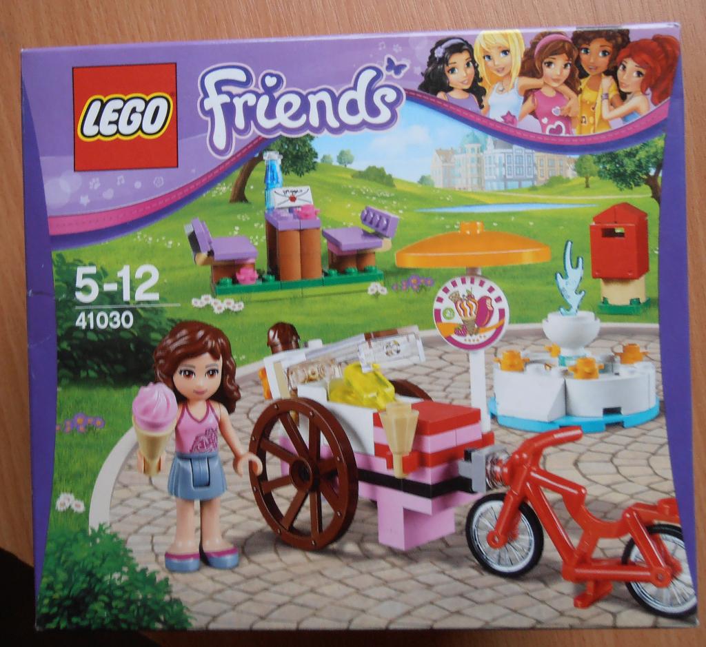 Lego Friends 41030 Olivia's ijskar, Ophalen of Verzenden, Zo goed als nieuw, Complete set, Lego