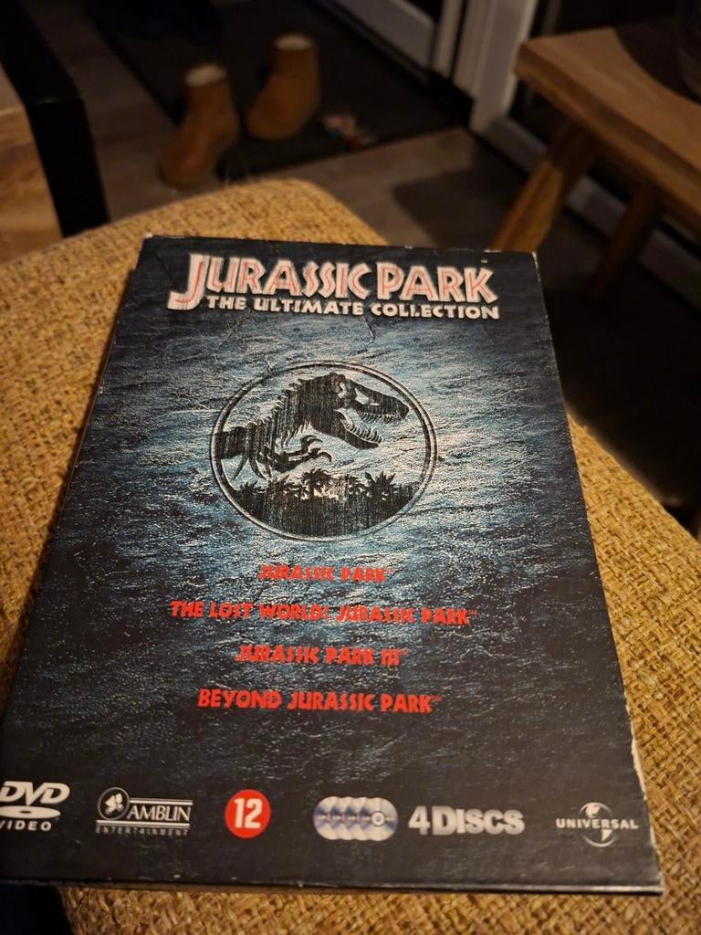 Jurassic Park The Ultimate Collection DVD (4 discs), Ophalen