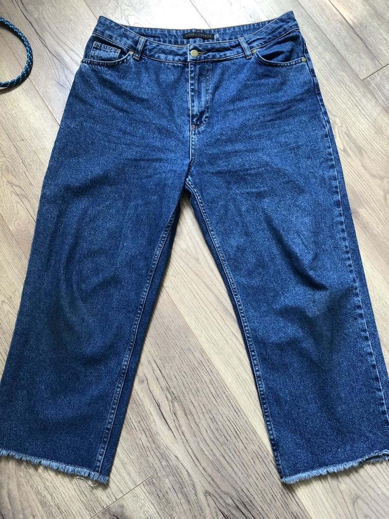 KAREN BIJ SIMONSEN Maat 2 cropped jeans, Kleding | Dames, Spijkerbroeken en Jeans, Blauw, KAREN BY SIMONSEN, Ophalen of Verzenden