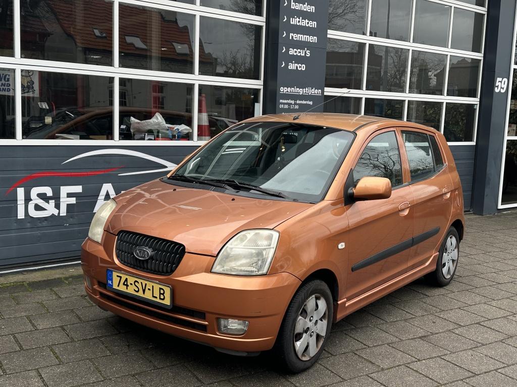 Kia Picanto 1.0 (bj 2006), Auto's, 400 kg, 61 pk, Origineel Nederlands, Bedrijf