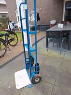 Stevige blauwe steekwagen - Gebruikt, Doe-het-zelf en Verbouw, Transportwagens, Ophalen