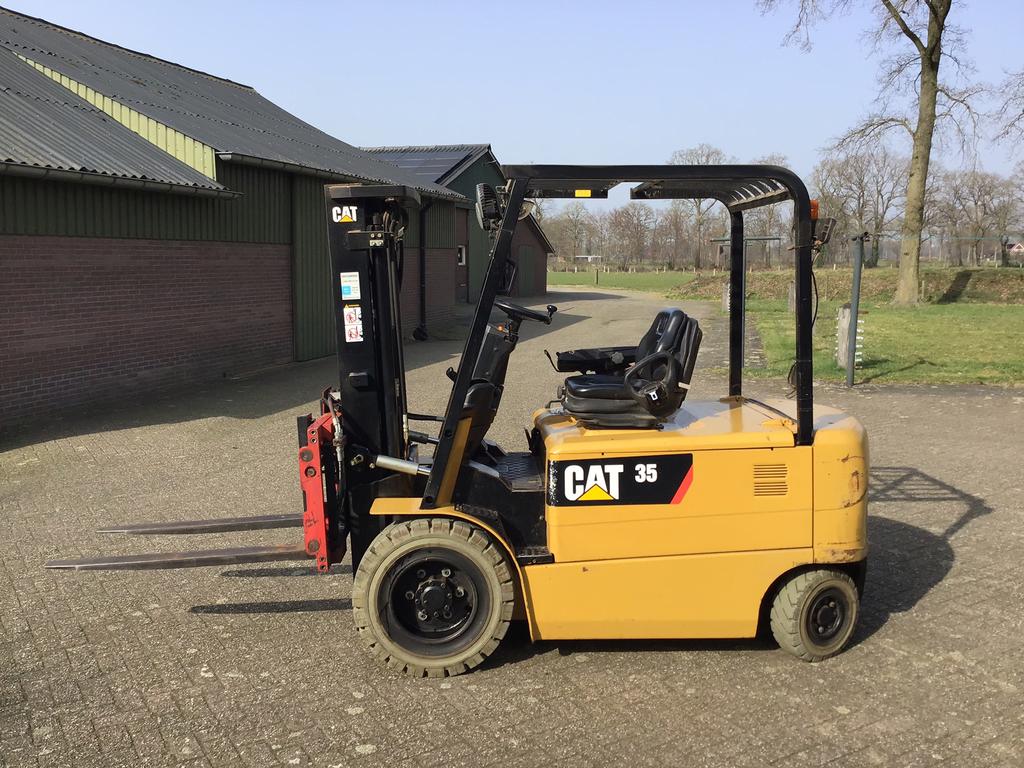 cat heftruck 3,5 ton, Doe-het-zelf en Verbouw, Lieren en Takels, Ophalen, Elektrisch