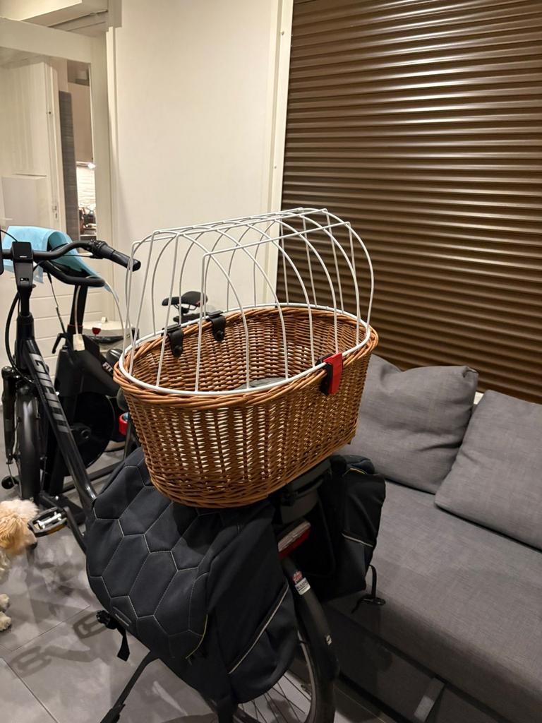 Racktime Plus Hondenmand Klick-Fix - Riet, Dieren en Toebehoren, Ophalen, Zo goed als nieuw