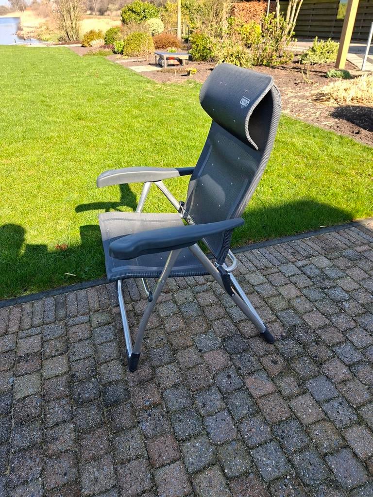Crespo standenstoel., Caravans en Kamperen, Kampeermeubelen, Ophalen, Zo goed als nieuw, Campingstoel