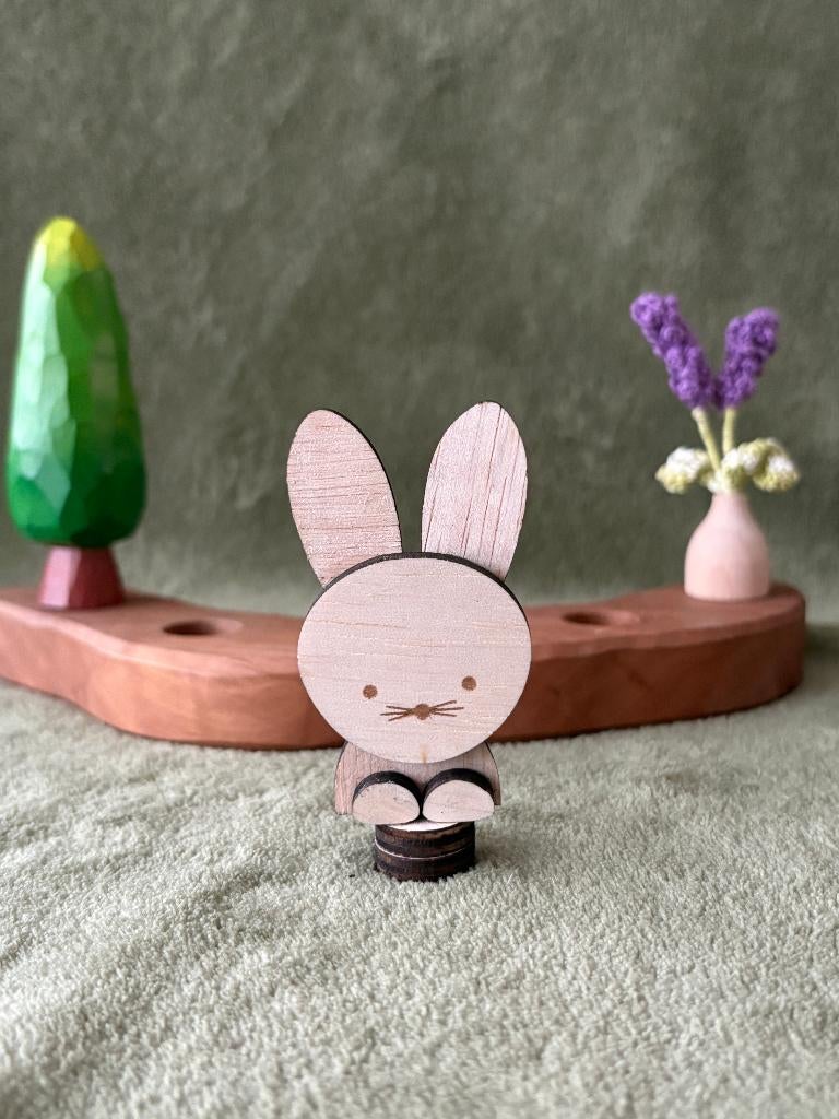 Jaarring steker paashaas, Ophalen of Verzenden, Nieuw