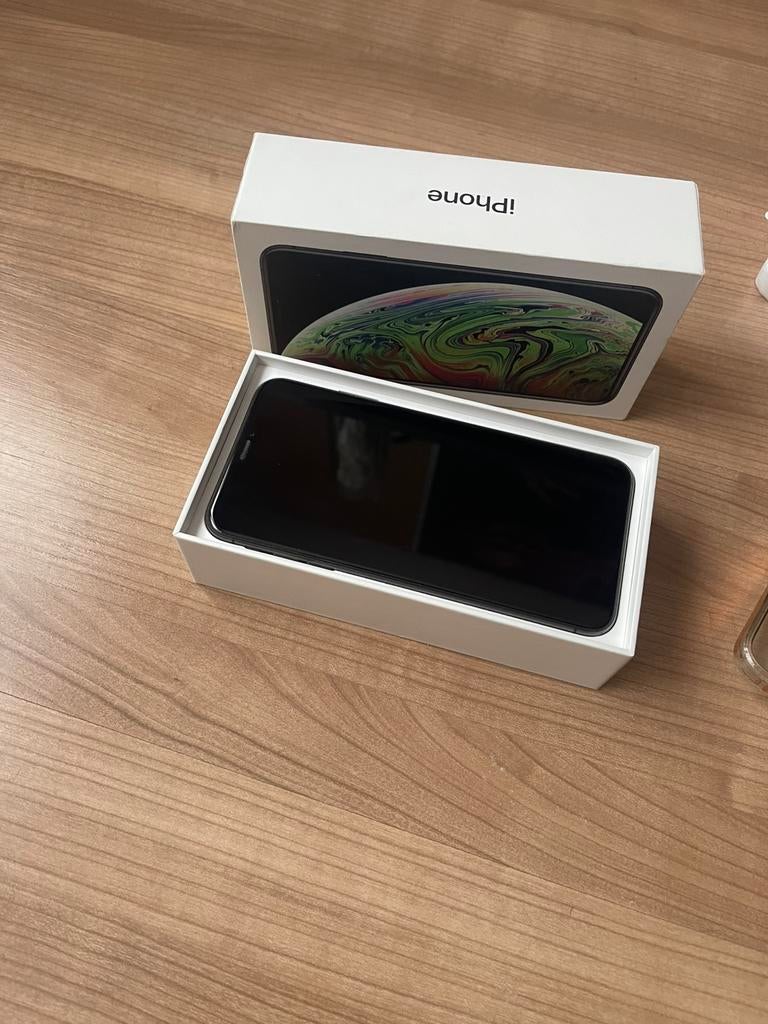 Iphone Xs Max, Telecommunicatie, Mobiele telefoons | Apple iPhone, Ophalen, Zo goed als nieuw, Zwart, 64 GB