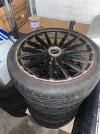 Toyota aygo/citroen c1/peugot 107 banden met velg, Auto-onderdelen, Ophalen, Toyota