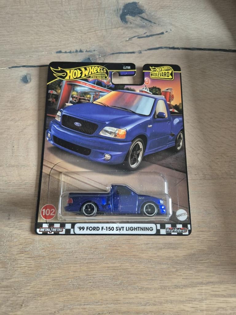 Hot Wheels Premium Boulevard - '99 Ford F-150 SVT Lightning, Ophalen of Verzenden, Nieuw, Auto