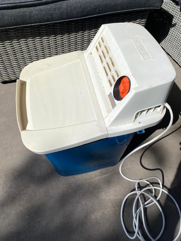 Camping wasmachine, Ophalen, Gebruikt