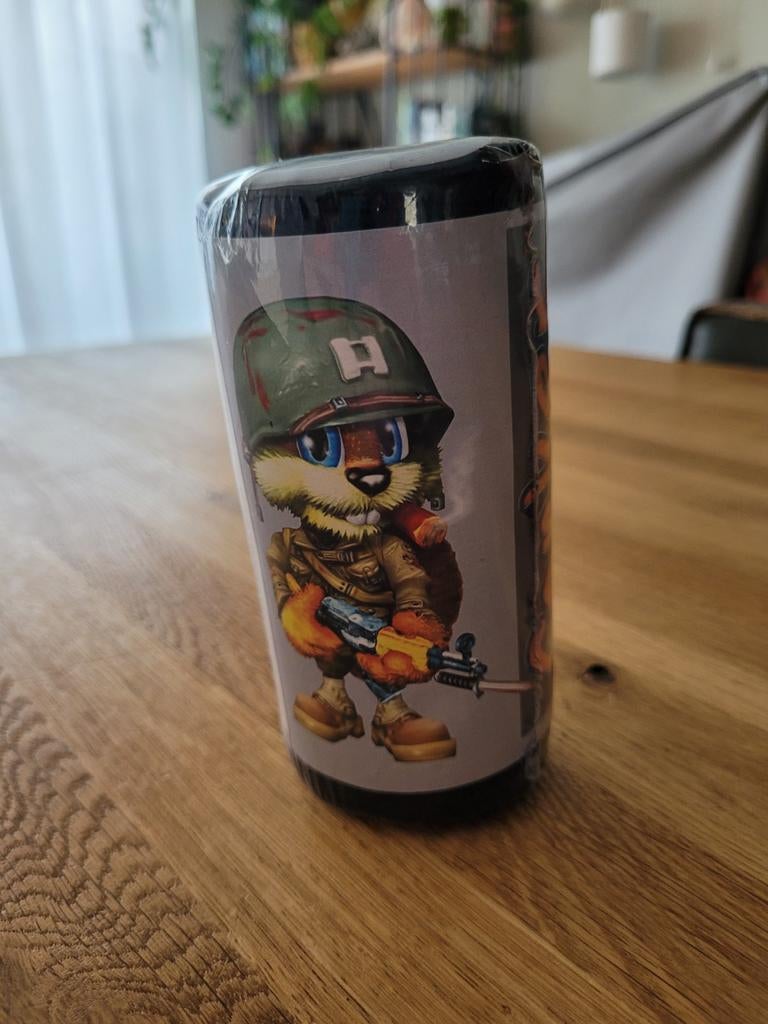 Conker Live Reloaded Get Tanked Promo T-Shirt Xbox 2005, Ophalen of Verzenden