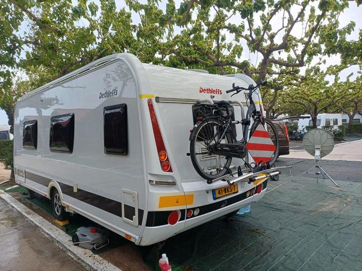 Mooie paleis op wielen., Caravans en Kamperen, Caravans, Particulier, Rondzit, Dethleffs, Airco, Mover, Oven, Radio, Ophalen of Verzenden