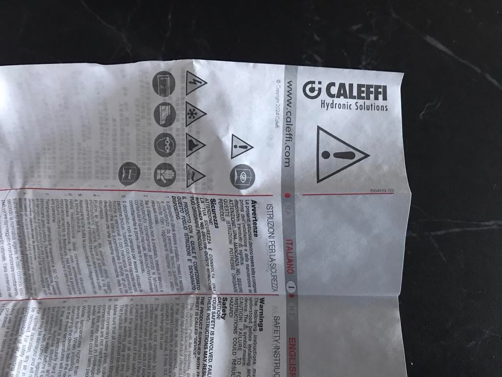 Caleffi Hydronic Solutions - Nieuw in doos, Ophalen of Verzenden, Nieuw, Overige typen