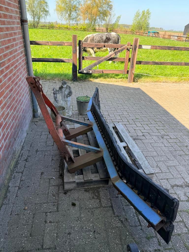 Gebruikte schuif voor tractor of shovel 250 cm breed, Ophalen, Akkerbouw, Grondbewerking