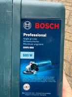 Bosch Professional Haakseslijper GWS 880 - 880W, Ophalen of Verzenden, Gebruikt, 700 tot 1000 watt, Haakse handslijpmachine