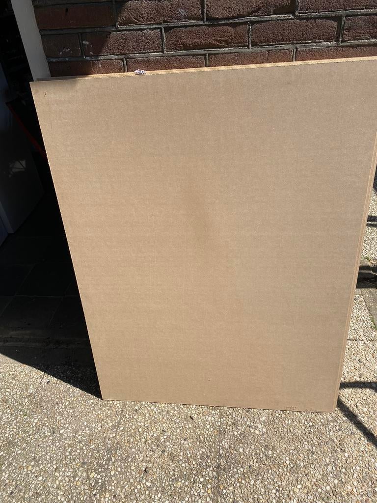 Gratis af te halen, 4x Mdf plaat 122x 92 6mm, Ophalen, Zo goed als nieuw, Overige materialen, Minder dan 20 mm