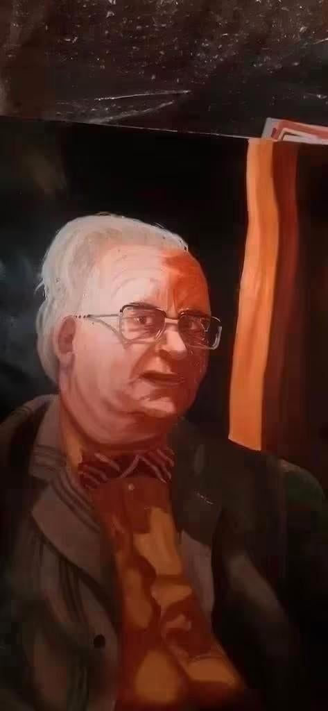 Schilderij van Dhr. Ridderikhof uit Hoorn, Antiek en Kunst, Kunst | Schilderijen | Klassiek, Ophalen of Verzenden