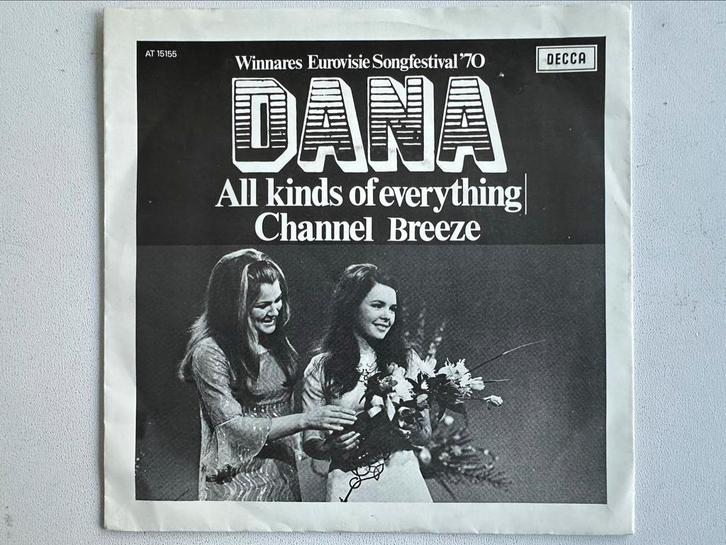Dana - All Kinds of Everything (Eurovisie Songfestival '70), Cd's en Dvd's, Vinyl Singles, Gebruikt, Single, Pop, 7 inch, Ophalen of Verzenden
