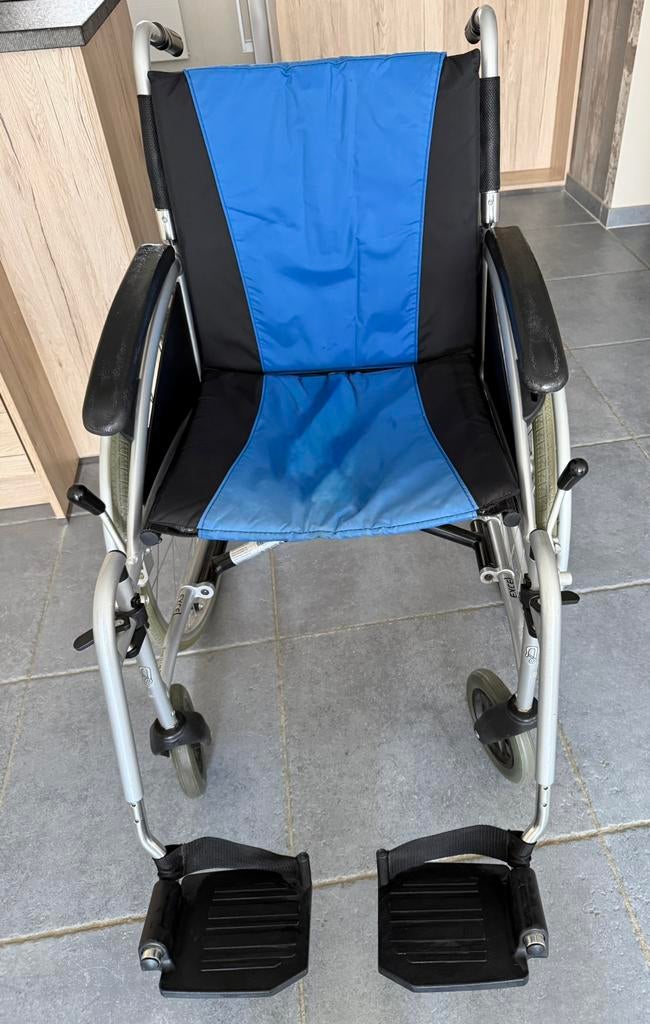 Excel G-Lite Pro lichtgewicht Rolstoel - 45 cm, Diversen, Rolstoelen, Ophalen, Inklapbaar, Gebruikt, Duwrolstoel