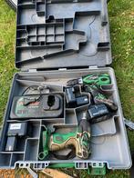 Hitachi 12V, Gebruikt, Variabele snelheid, Ophalen of Verzenden, Boor- en Schroefmachine