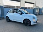 Fiat 500C 0.9 80pk Turbo Twinair 2017 Wit, Stof, Cabriolet, Wit, Origineel Nederlands