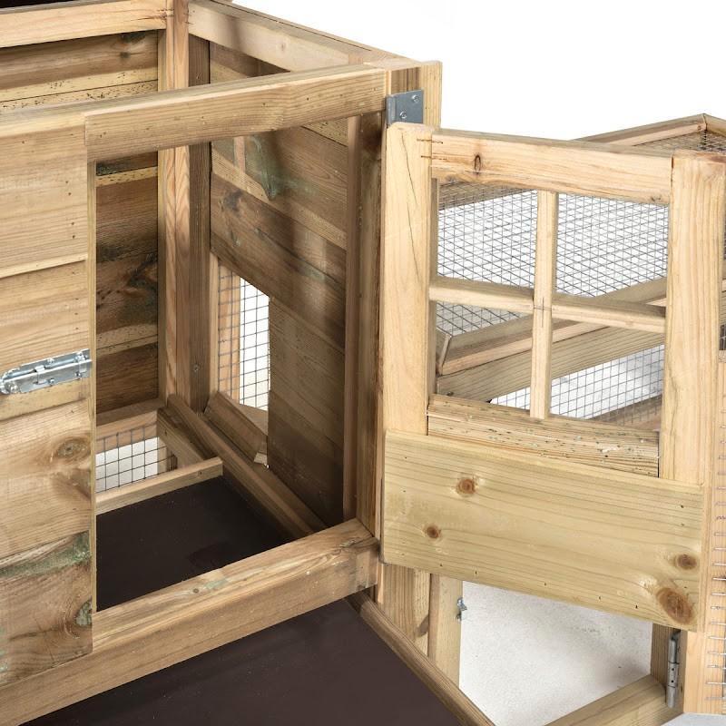 Konijnenhok Gradje, 110 cm of meer, Nieuw, Ophalen of Verzenden, 90 cm of meer