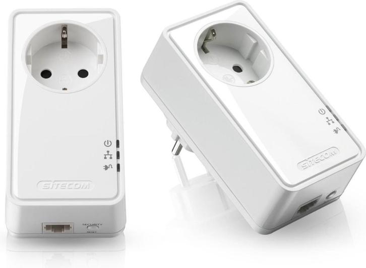 Sitecom Homeplug 500 Mbps, Computers en Software, Powerlines, Zo goed als nieuw, Ophalen of Verzenden