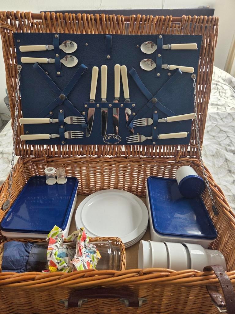 Optimale picknickmand in goede staat, Ophalen of Verzenden, Gebruikt
