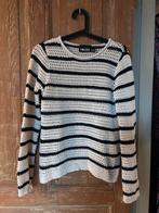 Pieces gestreepte trui - Maat XS, Kleding | Dames, Ophalen of Verzenden, Zo goed als nieuw, Maat 34 (XS) of kleiner, Zwart