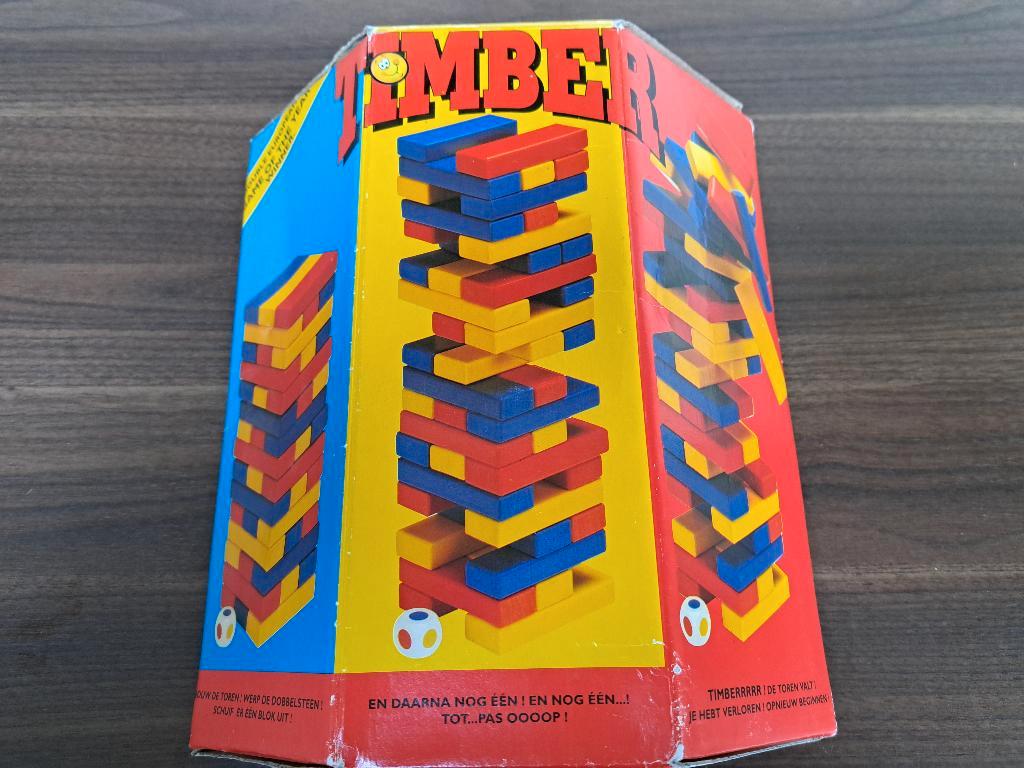 TIMBER....bouw de toren, Ophalen of Verzenden, Zo goed als nieuw, Overige typen