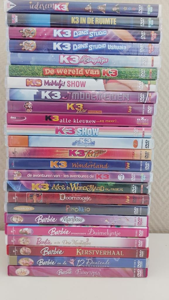 Dvd's K3 Barbie, Alle leeftijden, Ophalen of Verzenden, Zo goed als nieuw