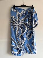 H&M rok blauw wit print omslag maat 42, Kleding | Dames, Rokken, Blauw, Maat 42/44 (L), Ophalen of Verzenden, Zo goed als nieuw
