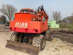Atlas 1302 graafmachine NL kent. Vaste bak, Ballonbanden, Ophalen, Graafmachine