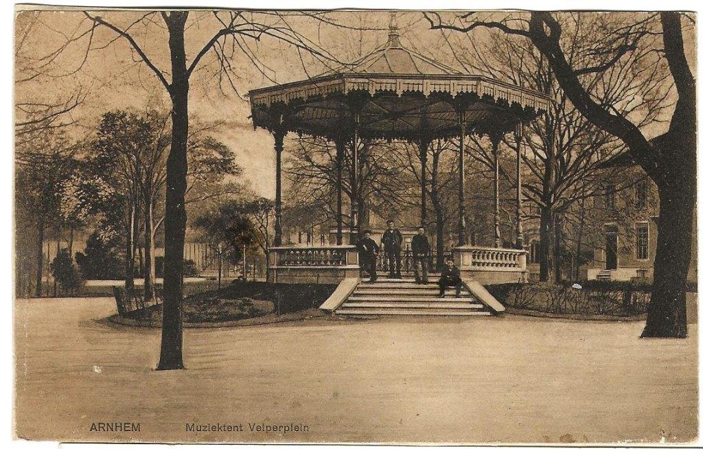 ARNHEM  MUZIEKNIS verz. nr Soerabaja 1917? ned-indië  nr1750, Verzenden, Voor 1920, Gelopen, Gelderland