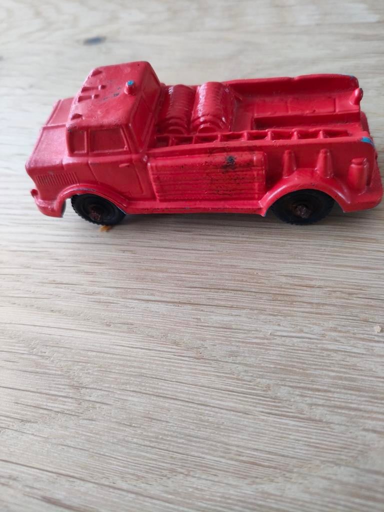 Rode speelgoed brandweerwagen, Verzamelen, Ophalen of Verzenden, Gebruikt