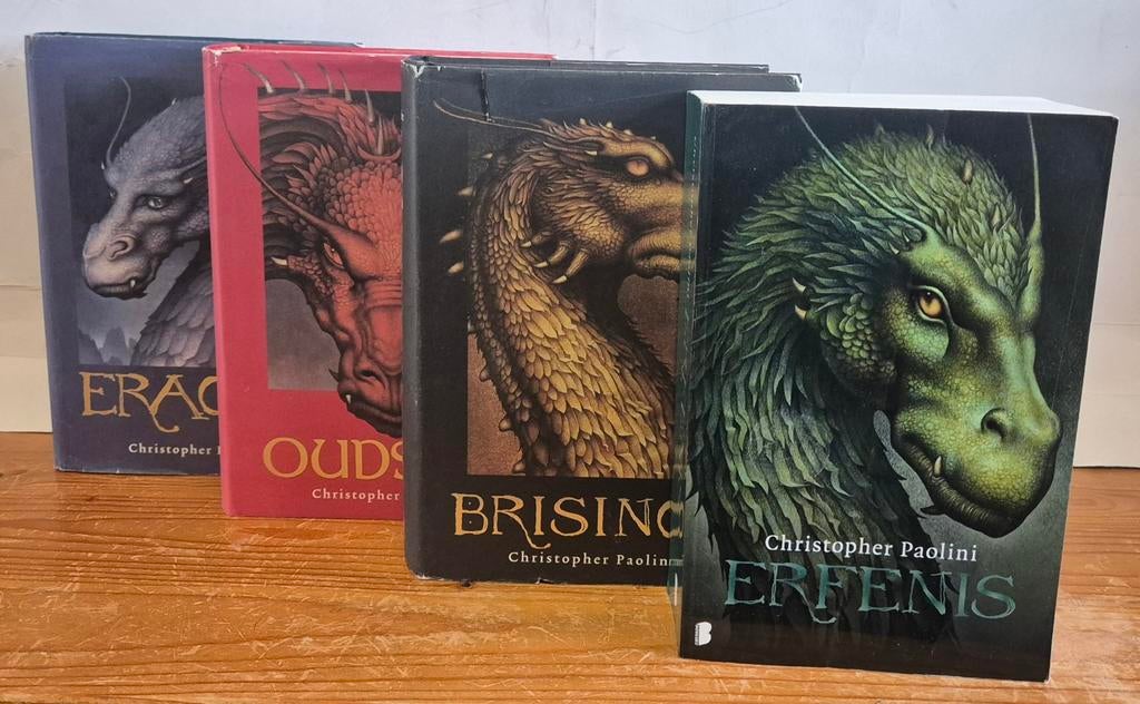 Christopher Paolini  Eragon serie, Boeken, Fantasy, Zo goed als nieuw, Ophalen of Verzenden