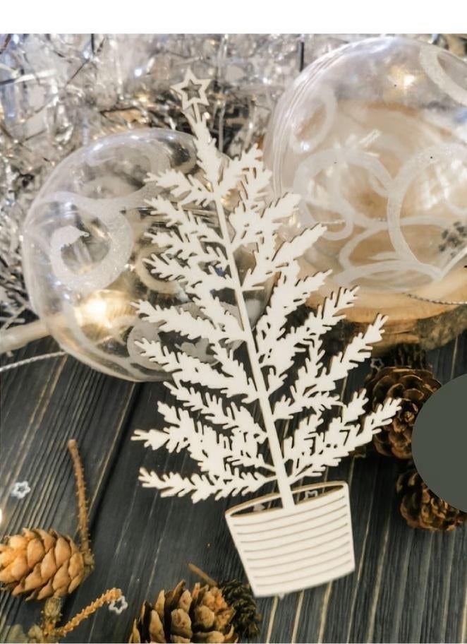 snijmal Kerstboom in mand NIEUW, Hobby en Vrije tijd, Kaarten | Zelf maken, Ophalen of Verzenden, Nieuw, Kerst, Pons of Mal