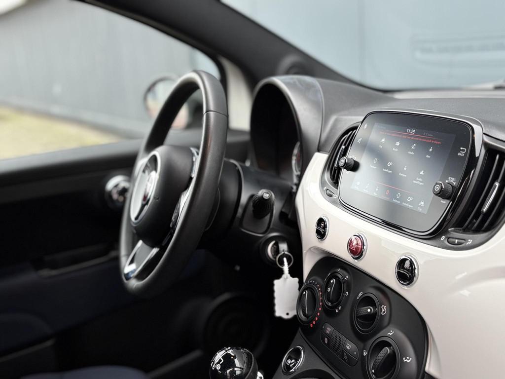 Fiat 500 C 1.0 Hybrid Cult | Apple-Android | Cruise-control, Auto's, Stof, Euro 6, Cabriolet, 4 stoelen