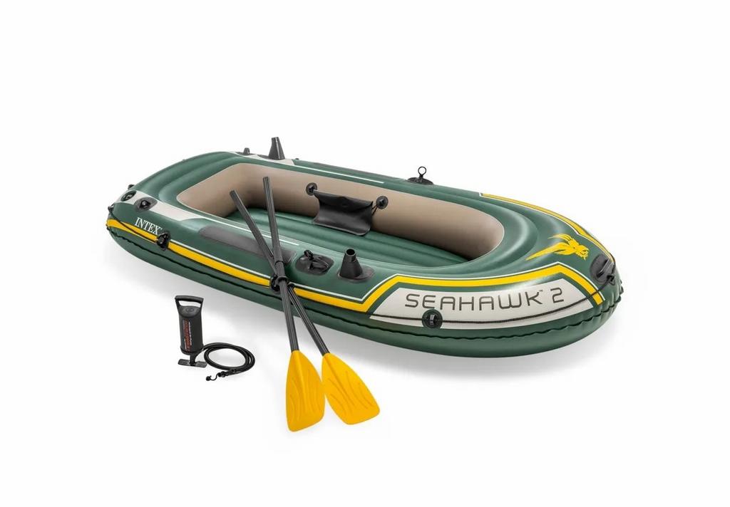Intex seahawk 2 opblaasboot 2 personen, Watersport en Boten, Ophalen of Verzenden, Zo goed als nieuw, Twee personen, Overige typen