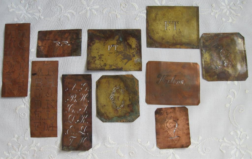 Antieke Franse sjablonen, Ophalen of Verzenden